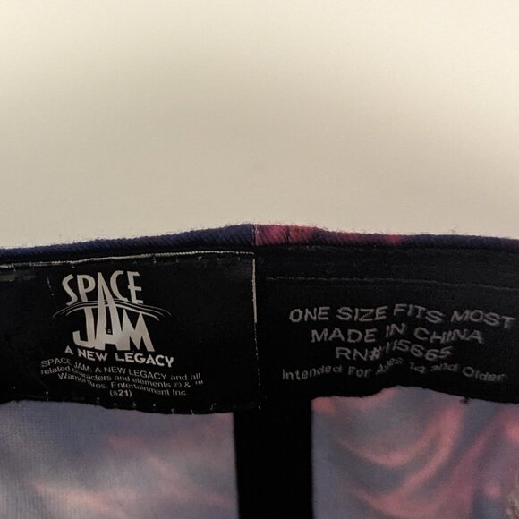 Space Jam Tune Squad Buggs Hat Snapback Trucker Tie Dye Space Dye Boho Retro - Picture 6 of 7